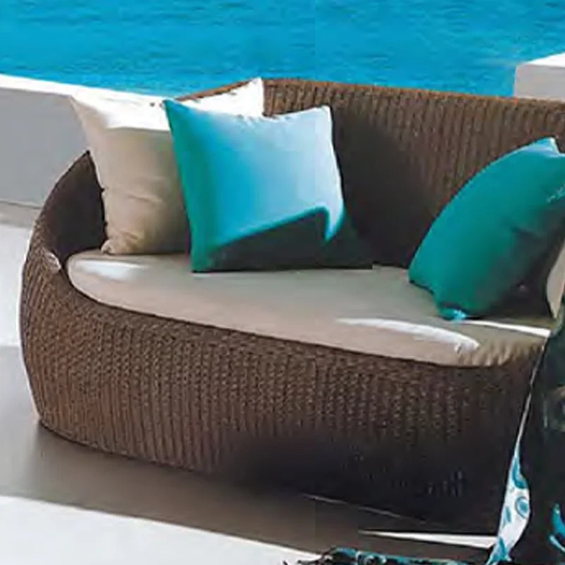 Chic Coastal Wicker Patio Set with Aqua Blue Accents and Glass Top Coffee Table for Leisure,Chic Coastal Wicker Patio Set with Aqua Blue Accents and Glass Top Coffee Table for Leisure