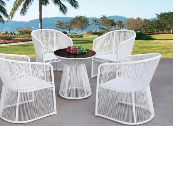 Chic White Wicker Outdoor Table and Chair Set with Glass Top and Stylish Design for Garden,Chic White Wicker Outdoor Table and Chair Set with Glass Top and Stylish Design for Garden