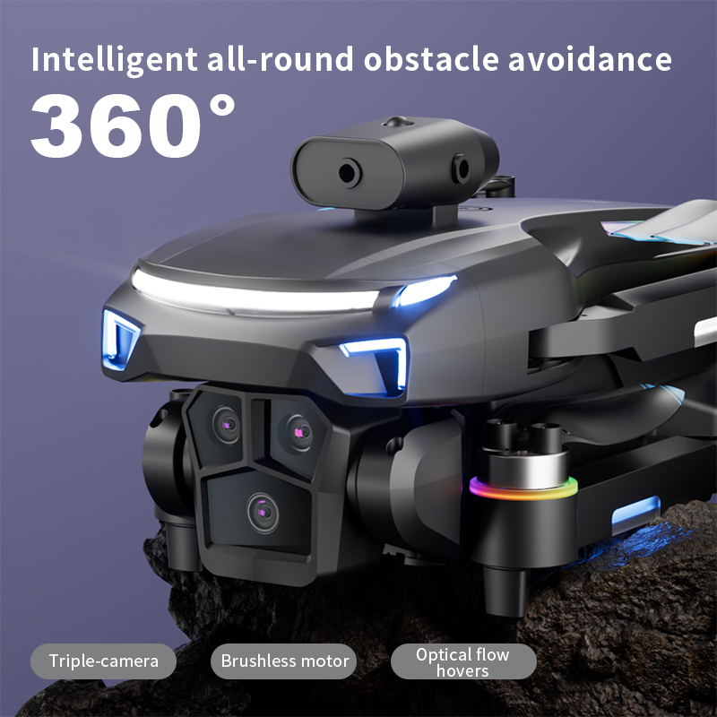 H20Remote Control Drone, Dual Cameras, Brushless Motor, Foldable Four-axis