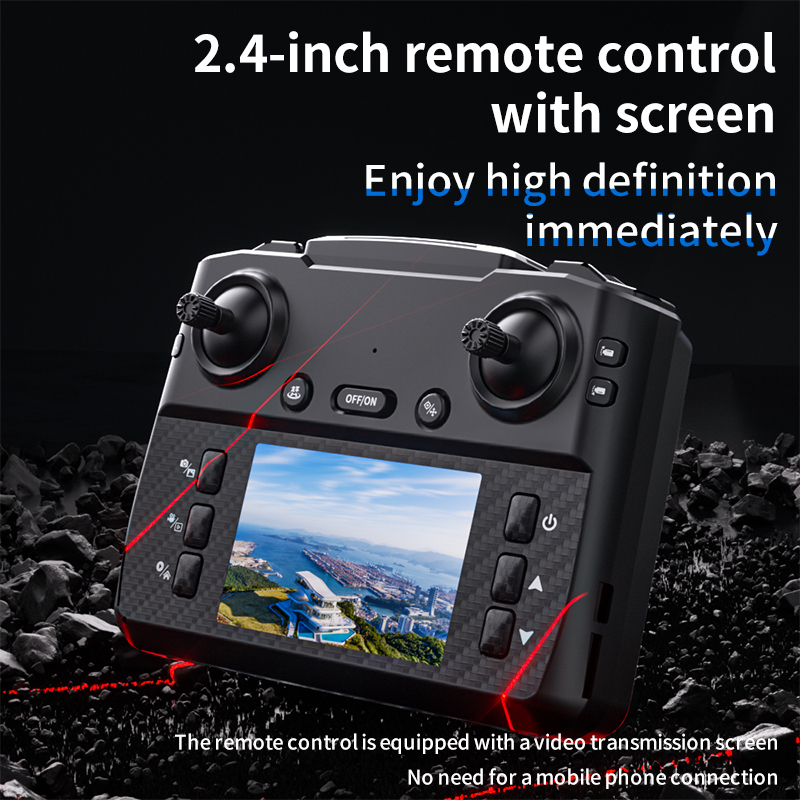 H20Remote Control Drone, Dual Cameras, Brushless Motor, Foldable Four-axis