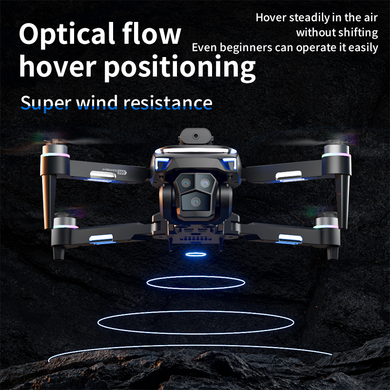 H20Remote Control Drone, Dual Cameras, Brushless Motor, Foldable Four-axis