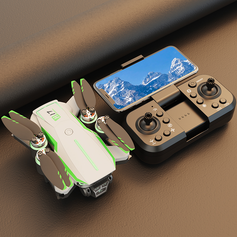 H17 Remote Control Drone, Dual Cameras, Brushless Motor, Foldable Four-axis