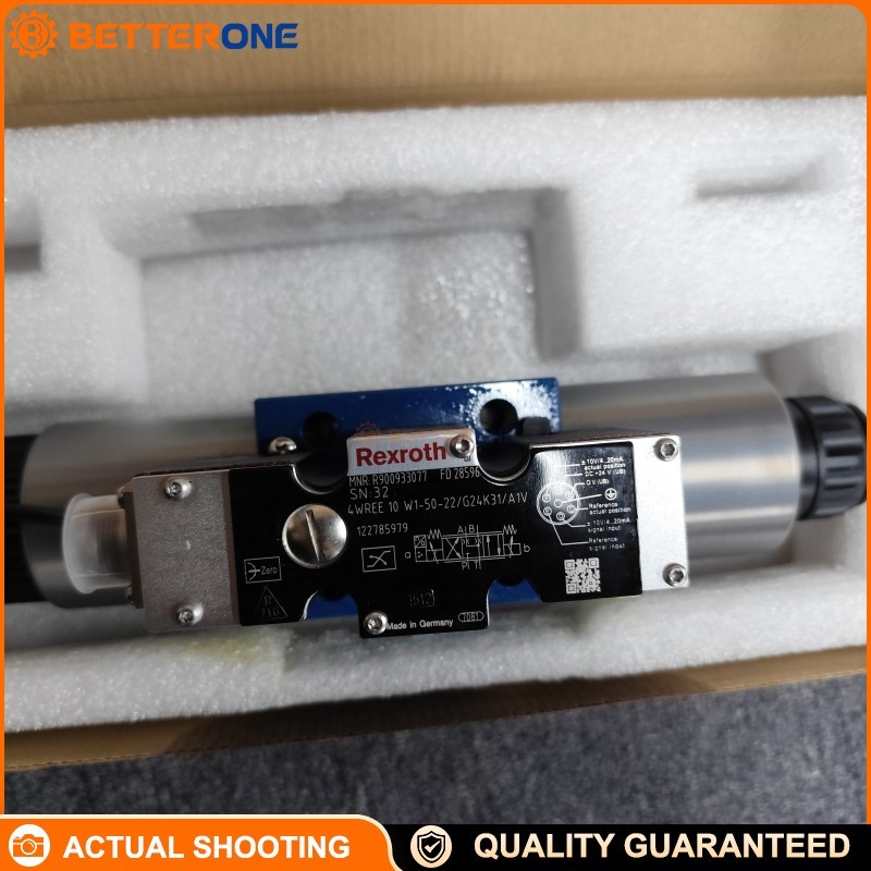 Bosch Rexroth 4WREE10W1-50-22-G24K31-A1V Proportional Directional Valve Size 10 24 VDC 50 L/min 315 bar