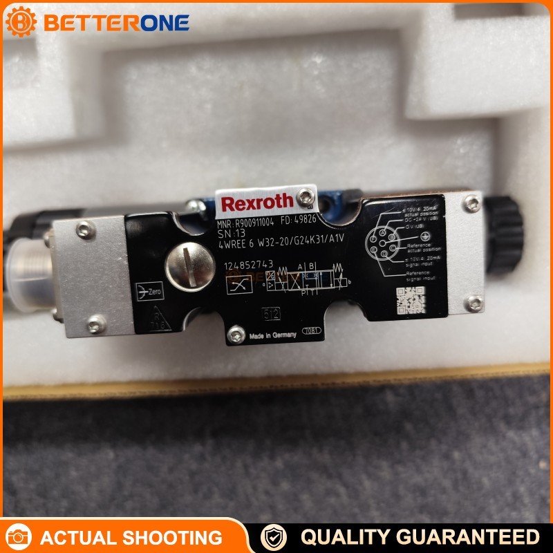 Bosch Rexroth 4WREE6W32-20-G24K31-A1V Proportional Directional Valve Size 6 24 VDC 315 bar 32 L/min