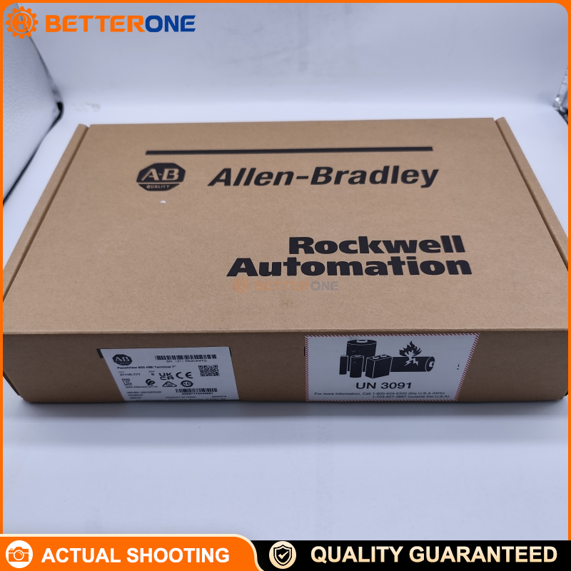 Allen-Bradley 2711R-T7T PanelView 800 HMI Terminal 7" Touch 800×480 24 VDC Ethernet + RS-232/RS-422/485 USB & microSD 256 MB