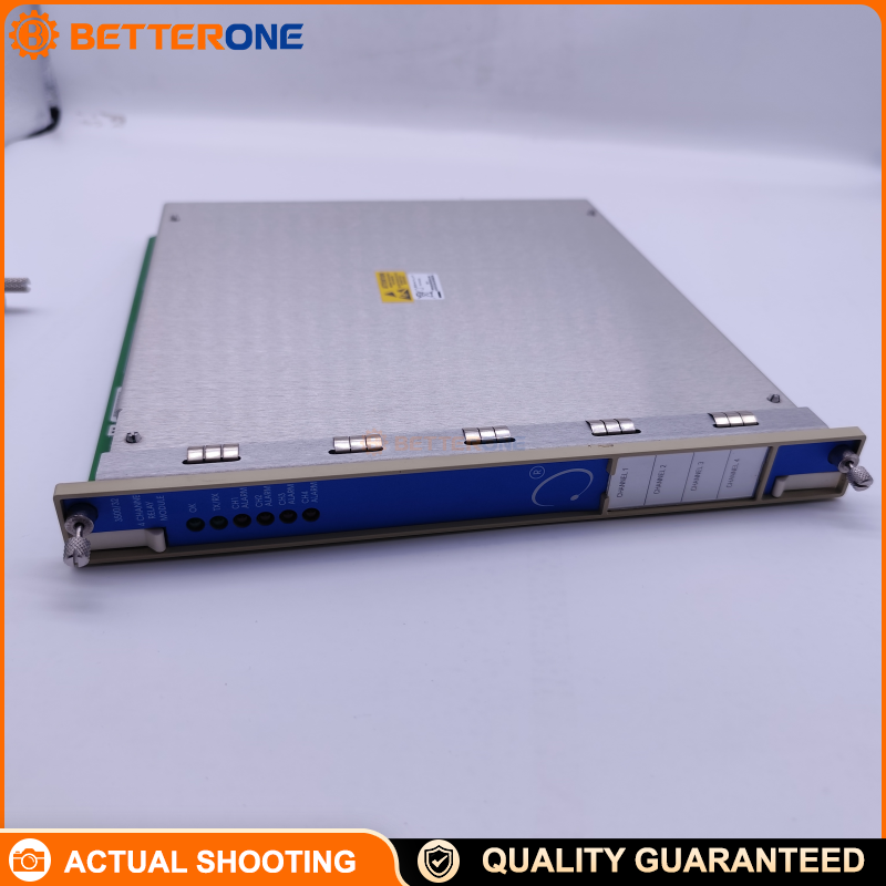 Bently Nevada 3500/32-01-00 4-Channel Relay Module SPDT Relay Outputs 250 VAC 2 A / 125 VDC Voting Logic -30 to +65°C