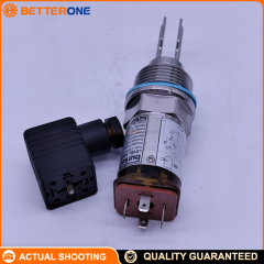 Bürkert 555293 Type 8110 Vibrating Fork Level Switch 10–35 VDC PNP IP65 G 1" Thread DIN EN 175301-803 Form A Plug