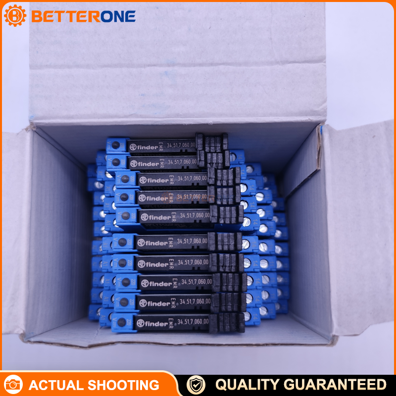 Finder 38.51.0.240.0060 Interface Relay Module SPDT (1CO) 6 A 220 VDC Coil DIN-Rail Mount Screw Terminals