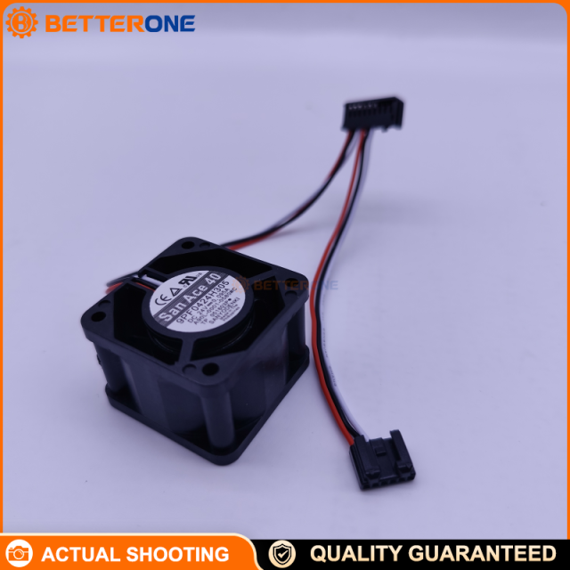 San Ace 9PF0424H305 SanAce40 DC Cooling Fan 24 VDC 0.095 A 40×40×28 mm 3-Wire (FANUC A90L-0001-0580#C Compatible)