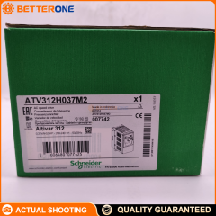 Schneider Electric Altivar 312 ATV312H037M2 Variable Speed Drive (VFD) 0.37 kW (0.5 HP) 208/240 VAC 1-Phase In 3-Phase Out 3.3 A Modbus & CANopen IP20