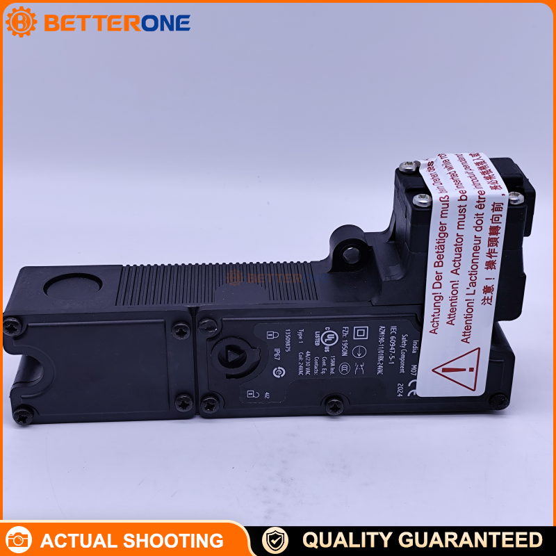 Schmersal AZM190-11/01RK-24VAC Solenoid Interlock Safety Switch, 24 VAC, 1NO + 1NC, IP65/IP67, 2×M20, Holding Force 1950 N