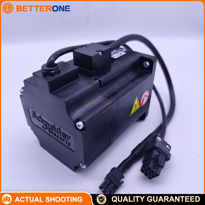 Schneider Electric BCH2LF0433CA5C BCH Servo Motor for Lexium 28, 80mm Flange, 400W, 220V, 5000 RPM, 0.67 kg·cm², Keyed Shaft, Oil Seal, Leads Connection