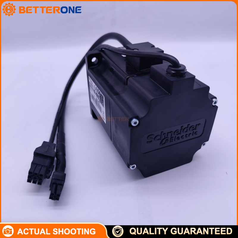 Schneider Electric BCH2LF0433CA5C BCH Servo Motor for Lexium 28, 80mm Flange, 400W, 220V, 5000 RPM, 0.67 kg·cm², Keyed Shaft, Oil Seal, Leads Connection