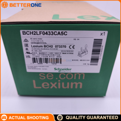 Schneider Electric BCH2LF0433CA5C BCH Servo Motor for Lexium 28, 80mm Flange, 400W, 220V, 5000 RPM, 0.67 kg·cm², Keyed Shaft, Oil Seal, Leads Connection