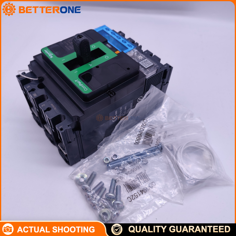 Schneider Electric ComPacT NSX100R C10R36M050 MCCB, 3P (3D) Fixed, 50A MicroLogic 6.2 E-M (LSIG), 200kA @ 415VAC, 690VAC