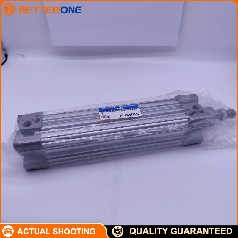 SMC CP96SDB50-190 ISO 15552 Tie-Rod Air Cylinder, Double Acting, Bore 50 mm, Stroke 190 mm, Built-In Magnet (Basic Type)