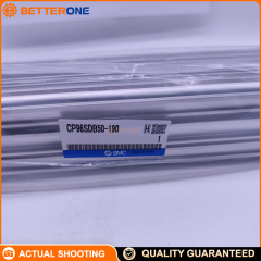 SMC CP96SDB50-190 ISO 15552 Tie-Rod Air Cylinder, Double Acting, Bore 50 mm, Stroke 190 mm, Built-In Magnet (Basic Type)