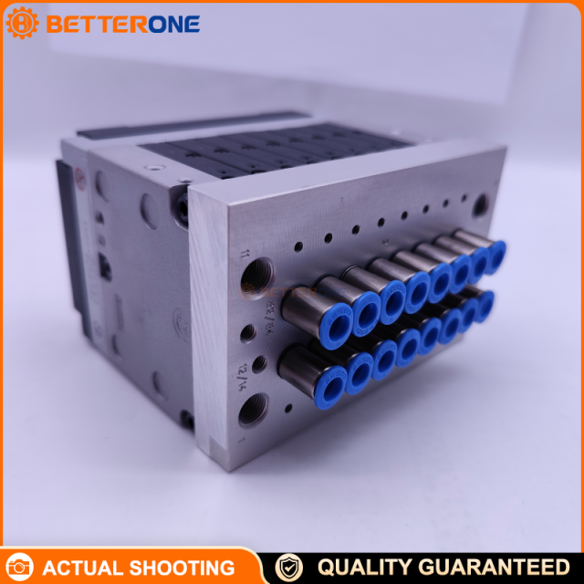 Festo CPV10-VI10P-10-8A-D1-RY-8C-GEM Valve Terminal (CPV10-VI), Type 10, 8-Station Manifold, 24 VDC, IP65, 400 L/min, -0.9…10 bar