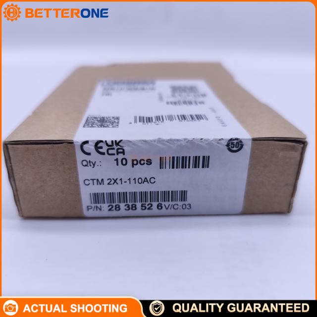 Phoenix Contact CTM 2X1-110AC (2838526) Surge Protection Plug for LSA-PLUS, 110 VAC, 2-Conductor Signal Circuit