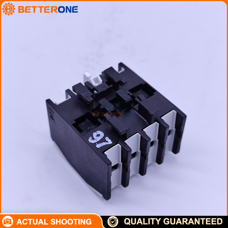 Eaton Moeller DILM150-XH122 (DILM150-XHI22 / 277950) Auxiliary Contact Module, 4-Pole, 2NO+2NC, Ith 16A, Front Mount, Screw Terminals, for DILM40–DILM170
