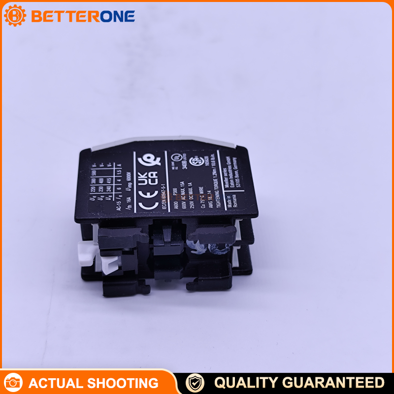 Eaton Moeller DILM150-XHIA11 (283463) Auxiliary Contact Module, 2-Pole 1NO+1NC, Ith 16A, Front Mount, Screw Terminals, for DILM40–DILM170