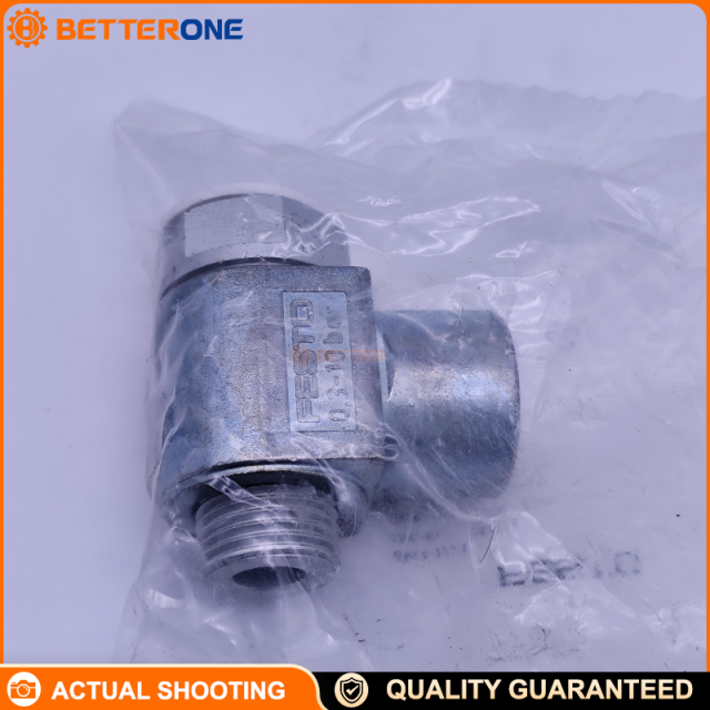 Festo GRLA-1/2-B One-Way Flow Control Valve (Exhaust Air Throttle Check), G1/2, 0.3–10 bar, 2100 l/min, -10…60°C