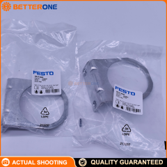 Festo HR-D-MIDI Mounting Bracket (162804), Wall Mount for D-Series Service Units, Galvanized Steel, CRC 2, PWIS Conformity