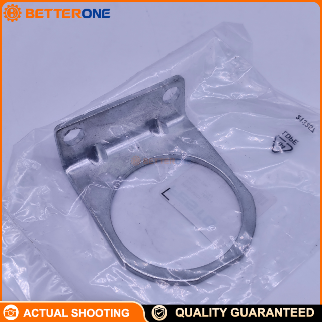 Festo HR-D-MIDI Mounting Bracket (162804), Wall Mount for D-Series Service Units, Galvanized Steel, CRC 2, PWIS Conformity