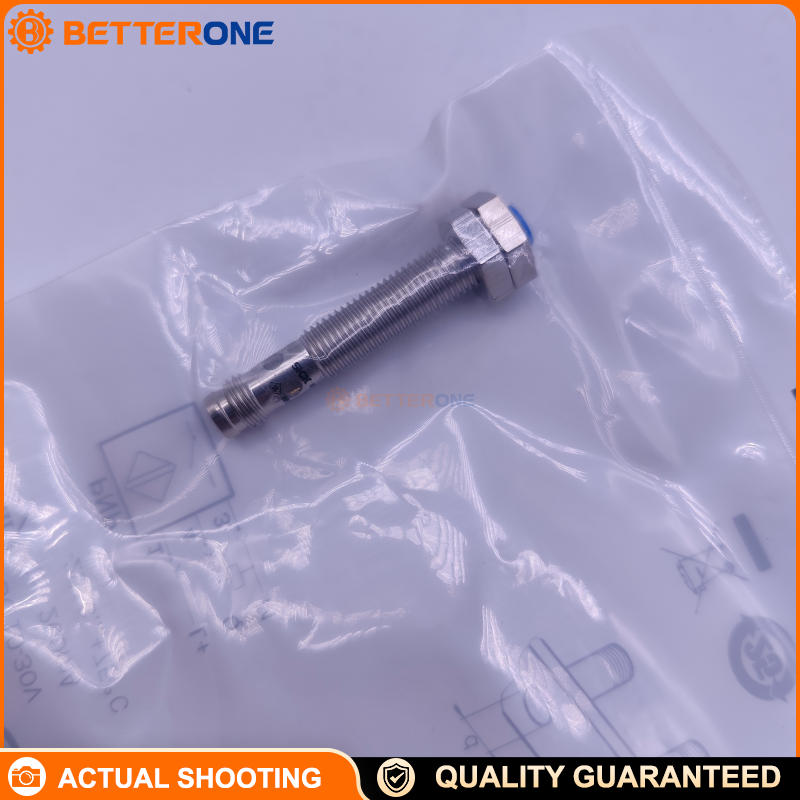 SICK IME08-02BPSZT0S (IME08-02BPSZTOS) Inductive Proximity Sensor, M8×1 Flush, 2 mm Sensing, PNP NO, 10–30 VDC, 3-Wire, 3-Pin M8, IP67, 4 kHz