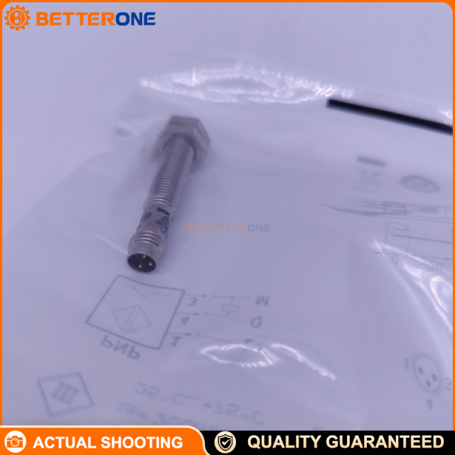 SICK IME08-02BPSZT0S (IME08-02BPSZTOS) Inductive Proximity Sensor, M8×1 Flush, 2 mm Sensing, PNP NO, 10–30 VDC, 3-Wire, 3-Pin M8, IP67, 4 kHz