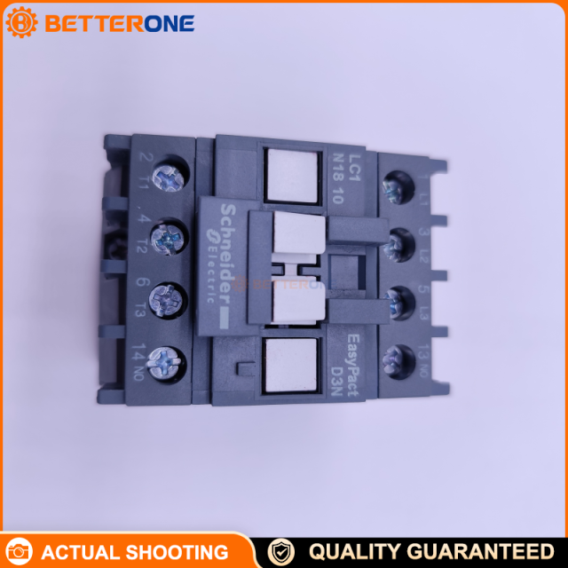 Schneider Electric Easy TeSys Control LC1N1810F5N IEC Contactor, 3P (3NO), AC-3 18A ≤440V, 7.5kW @ 400V, 110 VAC 50Hz Coil, 1NO Aux, 690 VAC
