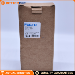 Festo LR-1/4-D-MINI Pressure Regulator (159625), G1/4, 1–16 bar, 0.5–12 bar Regulating Range, 1500 L/min (DIN 1343), With Pressure Gauge