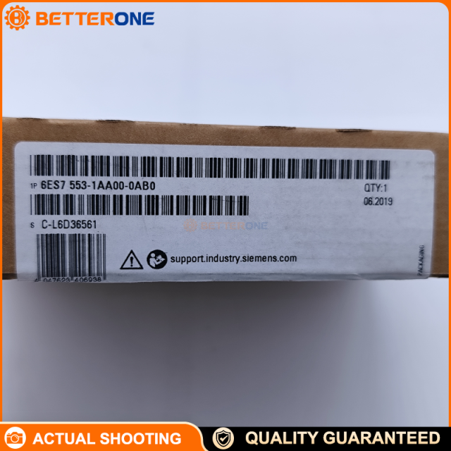 Siemens SIMATIC S7-1500 6ES7553-1AA00-0AB0 Technology Module TM PTO 4, 4-Axis Pulse Train Output for Stepper Drives, 24VDC / RS-422 / TTL 5V, Up to 200 kHz (24V/TTL) or 1 MHz (RS-422), 24VDC Supply (19.2–28.8V)
