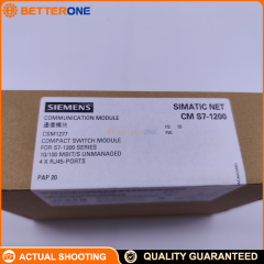 Siemens SCALANCE 6GK7277-1AA10-0AA0 Compact Switch Module CSM 1277, Unmanaged Industrial Ethernet Switch, 4×RJ45 10/100 Mbps, 24VDC (19.2–28.8V), 1.6W, IP20, for SIMATIC S7-1200