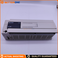 Mitsubishi MELSEC-F FX3U-80MR/ES PLC CPU Base Unit, 80 I/O (40 DI 24VDC + 40 DO Relay), AC100–240V, 64K Steps Program Memory, Removable Terminal Block