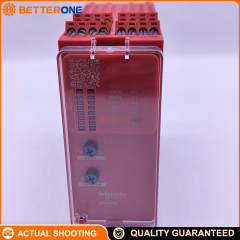 Schneider Electric Harmony XPSU XPSUDN13AP Safety Module, Cat.4, 24 VAC/DC, 6 Safety Inputs, 3NO + 1NC Safety Outputs, E-Stop / Guard / Light Curtain Monitoring, Screw Terminals