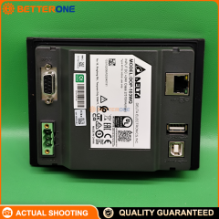 Delta DOP-103WQ 4.3" HMI Touch Panel with Ethernet, 480×272 TFT LCD, 10/100Mbps LAN, RS-232/RS-485 + RS-422/RS-485, USB Host/Slave, 24VDC (±15%), IP65/NEMA4 Front, 137×103×37.1mm