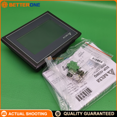 Delta DOP-103WQ 4.3" HMI Touch Panel with Ethernet, 480×272 TFT LCD, 10/100Mbps LAN, RS-232/RS-485 + RS-422/RS-485, USB Host/Slave, 24VDC (±15%), IP65/NEMA4 Front, 137×103×37.1mm