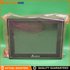 Delta DOP-107EG 7" Ethernet HMI Touch Panel, 800×600 TFT LCD, 10/100Mbps LAN, USB Host/Slave, RS-232/RS-485/RS-422 (COM1/COM2/COM3), SD Card, 24VDC (±15%), IP65/NEMA4/Type 4X Front