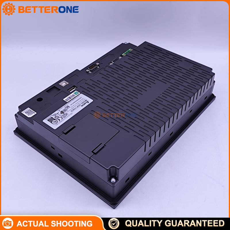Delta DOP-110CS 10.1" HMI Touch Panel, 1024×600 TFT LCD, Cortex-A8 800MHz, 256MB RAM/256MB ROM, USB Host/Slave, COM1 RS-232 (Flow Control) + COM2 RS-232/RS-485 + COM3 RS-422/RS-485, 24VDC (±15%), IP65/NEMA4 Front