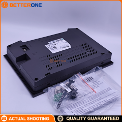Delta DOP-110WS 10.1" Ethernet HMI Touch Panel, 1024×600 TFT LCD, 10/100Mbps LAN, USB Host/Slave, COM1 RS-232 (Flow Control) + COM2 RS-232/RS-485 + COM3 RS-422/RS-485, SD Card Support, 24VDC (±15%), IP65/NEMA4/Type 4X Front