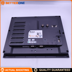 Delta DOP-112MX 12" Advanced Multimedia HMI Touch Panel, 1024×768 XGA TFT LCD, Dual Core 1GHz, 8GB ROM + 1GB RAM, Dual Ethernet 100M×2, 4×COM Ports, USB Host/Slave, SD Card, 24VDC (±15%), IP65/UL Type 4X Front