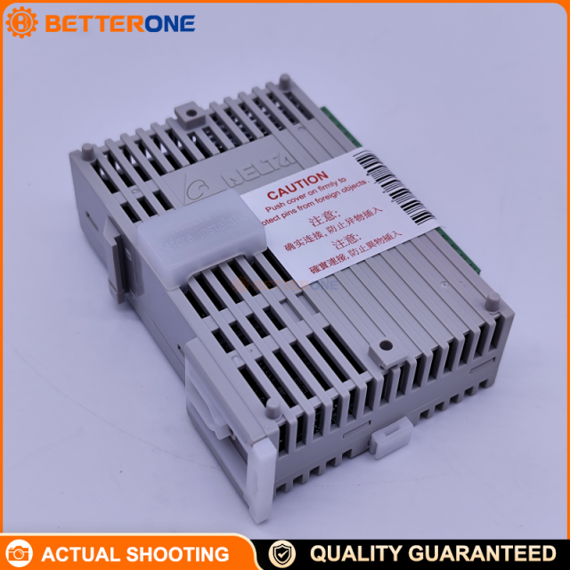 Delta DVP16SP11R Digital I/O Expansion Module, 8DI + 8DO Relay Output, 24VDC Power Input, DIN Rail, for DVP-S / DVP Slim PLC