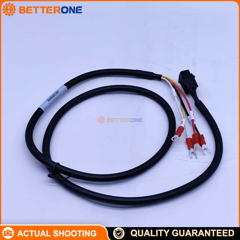 Delta ASD-B2PW0001 Servo Motor Power Cable, 1m Fixed Cable for ASDA-B2 / B2 Servo System, Power Lead