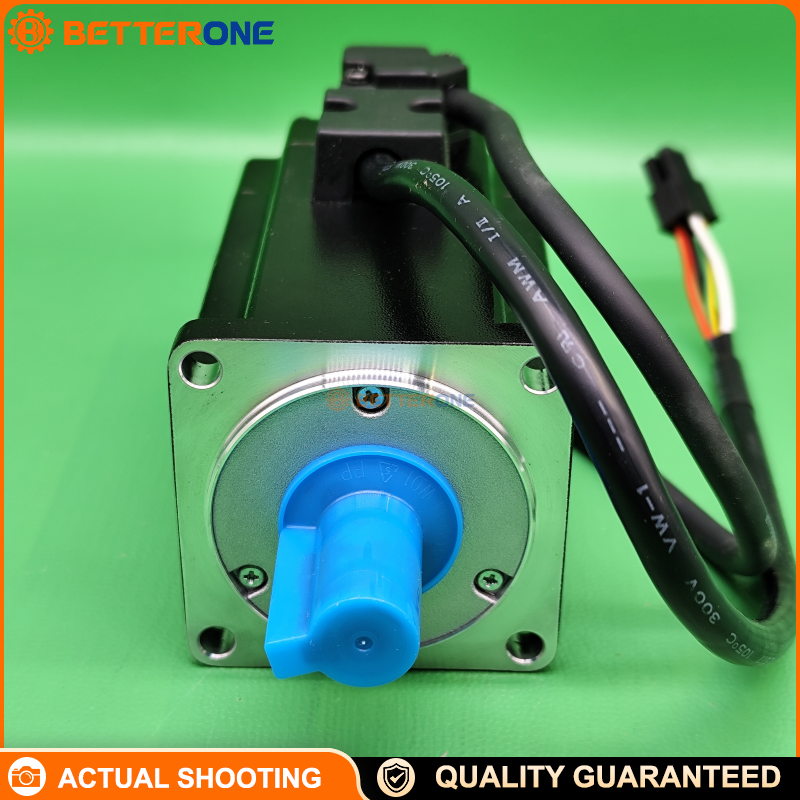 Delta ECM-A3H-C10604RS1 AC Servo Motor, 0.4kW 400W, 220VAC, 3000 r/min, 1.27 N·m, 24-bit Single-turn Absolute Optical Encoder, 60mm Frame, Keyway Shaft, No Brake, Oil Seal