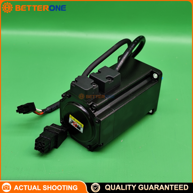 Delta ECM-A3H-C10604RS1 AC Servo Motor, 0.4kW 400W, 220VAC, 3000 r/min, 1.27 N·m, 24-bit Single-turn Absolute Optical Encoder, 60mm Frame, Keyway Shaft, No Brake, Oil Seal