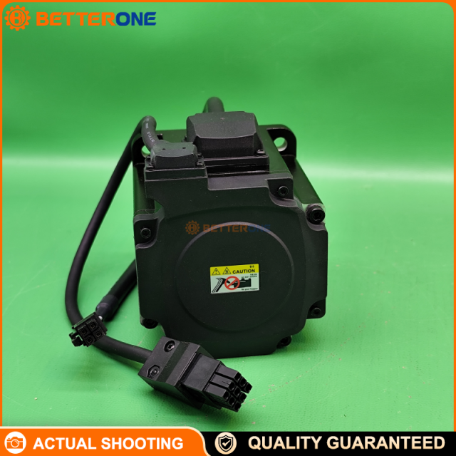 Delta ECM-B3M-C20804R71 AC Servo Motor, 400W (0.4kW), 220VAC, 3000rpm, 1.27N·m, Medium Inertia, 80mm Frame, 24-bit Encoder, Oil Seal, Keyway Shaft, No Brake
