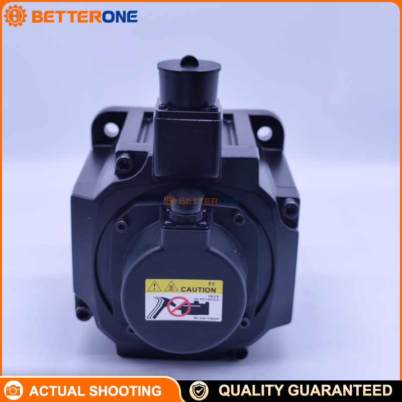 Delta ECM-B3M-E21320RS1 AC Servo Motor, 2kW, 220VAC, 2000rpm, 9.55N·m, Medium Inertia, 130mm Frame, 24-bit Incremental Optical Encoder, Keyway Shaft, Oil Seal, No Brake