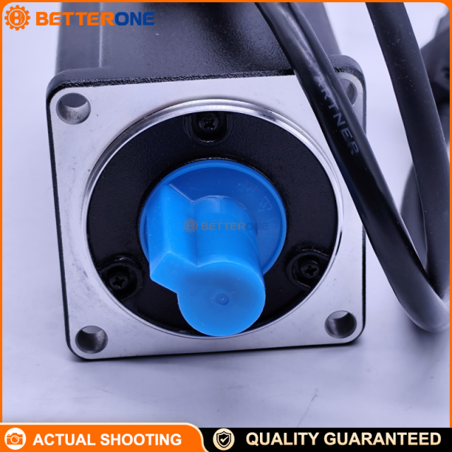 Delta ECMA-C10604RS AC Servo Motor, 400W 0.4kW, 220VAC, 3000rpm, Low Inertia, 20-bit Incremental Encoder, 60mm Frame, Keyway w/Tap, Oil Seal, No Brake