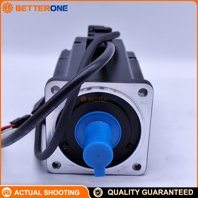 Delta ECMA-C20807RS AC Servo Motor, 0.75kW (Often Listed as 700W), 220VAC, 3000rpm, 2.39N·m Rated Torque, Incremental Encoder, 80mm Frame, 19mm Keyway Shaft, Oil Seal, No Brake